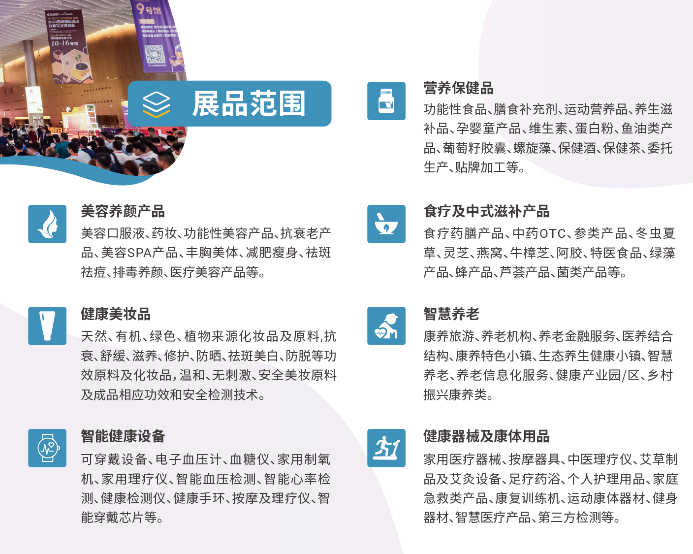 展品范围