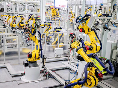 智能工厂机器人展区 智能工厂机器人展区