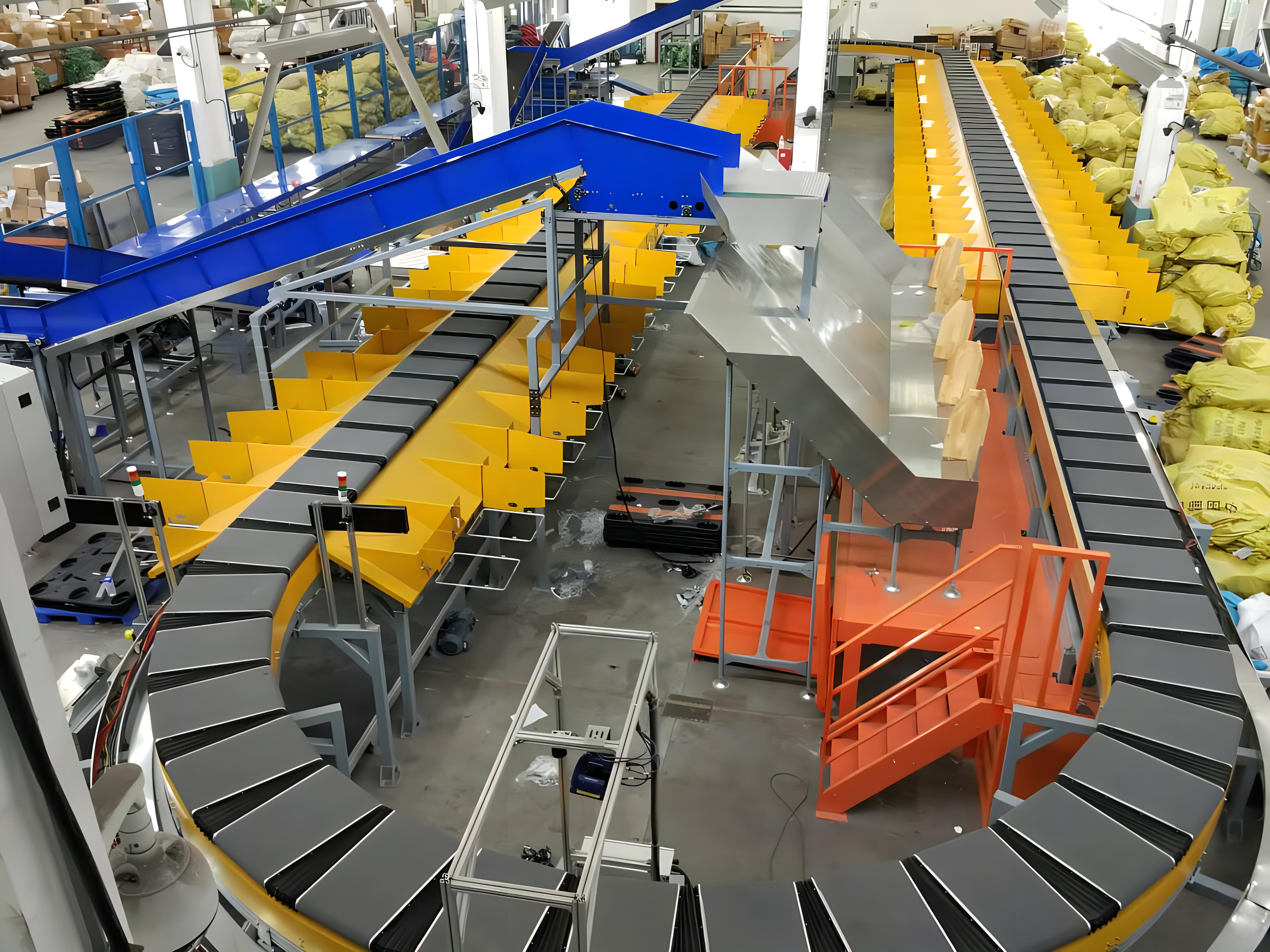 输送分拣及配件展区